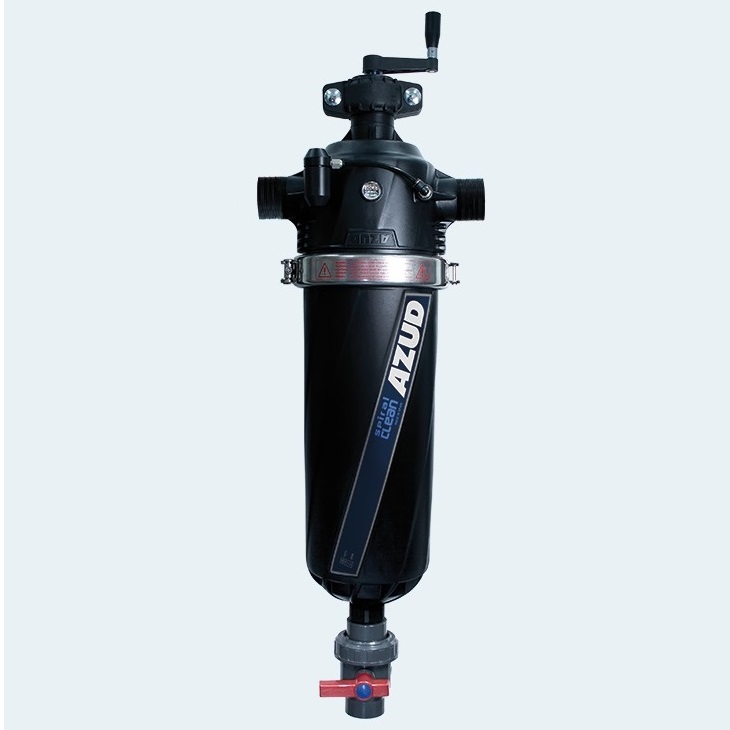 Ref.ª 1010SPIRAL3NR - Filtro Azud SPIRAL Clean c/ Rede Inox 130µ - Rosca BSP 3