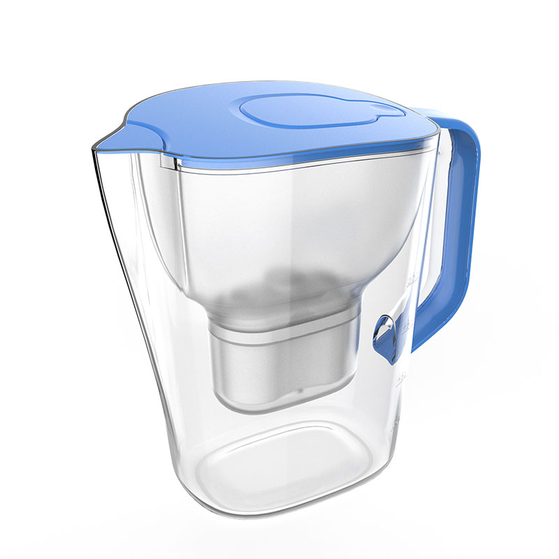 Ref.ª 1411HIDRO - CANECA DE ÁGUA C/ FILTRO - MODELO 3.5L * AZUL