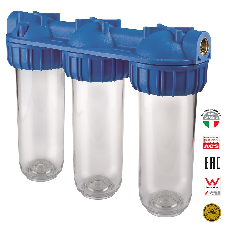 Ref.ª 18RA112T731 - Filtro de água Senior Triplex 3P SX 10