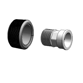 CONJUNTO CASQUILHOS LIGAÇÃO ROSCA BSP 2 CONJUNTO CASQUILHOS LIGAÇÃO ROSCA BSP 2