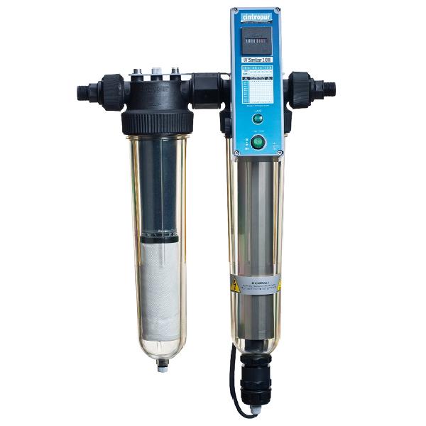 Ref.ª 20UVTIOUV - SISTEMA U.V. CINTROPUR MOD. TIO-UV COM LIGAÇÕES 3/4 OU 1 Ref.ª 20UVTIOUV - SISTEMA U.V. CINTROPUR MOD. TIO-UV COM LIGAÇÕES 3/4 OU 1