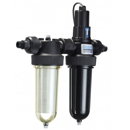 Ref.ª 20UV2100/DUO - SISTEMA U.V. CINTROPUR MOD. DUO-UV COM LIGAÇÕES 3/4
