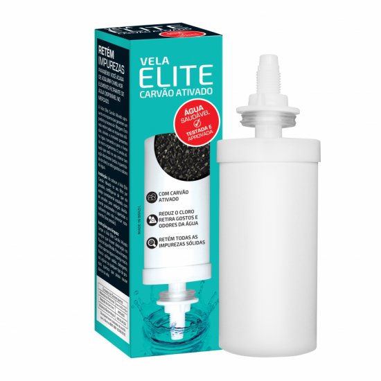 Ref.ª 2203STEFANI - ELEMENTO FILTRANTE CERAMICO PARA FILTRO AGUA PRESSÃO